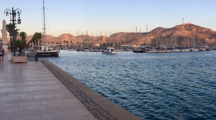 Cartagena harbor and port
